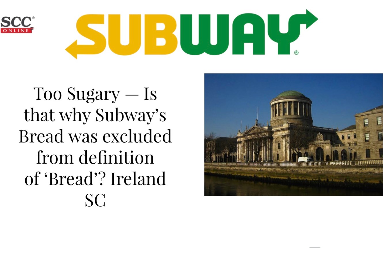 [Archive] Too Sugary Is that why Subway’s Bread was excluded from the