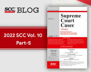 2022 SCC Vol. 10 Part 5