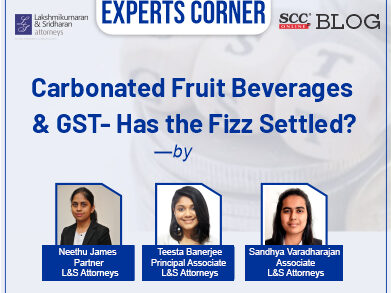 Carbonated Fruit Beverages and GST- Has the Fizz Settled?