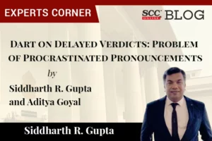 delay in delivering judgment