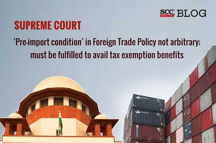 pre import condition supreme court
