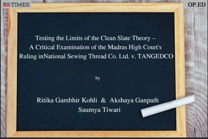 Testing the Limits of the Clean Slate Theory
