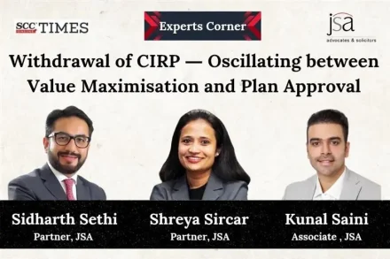 Withdrawal of CIRP